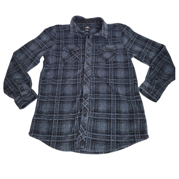 O'Neill Other - Kids O'Neill Superfleece Plaid Flannel Long Sleeve Button Up Shirt